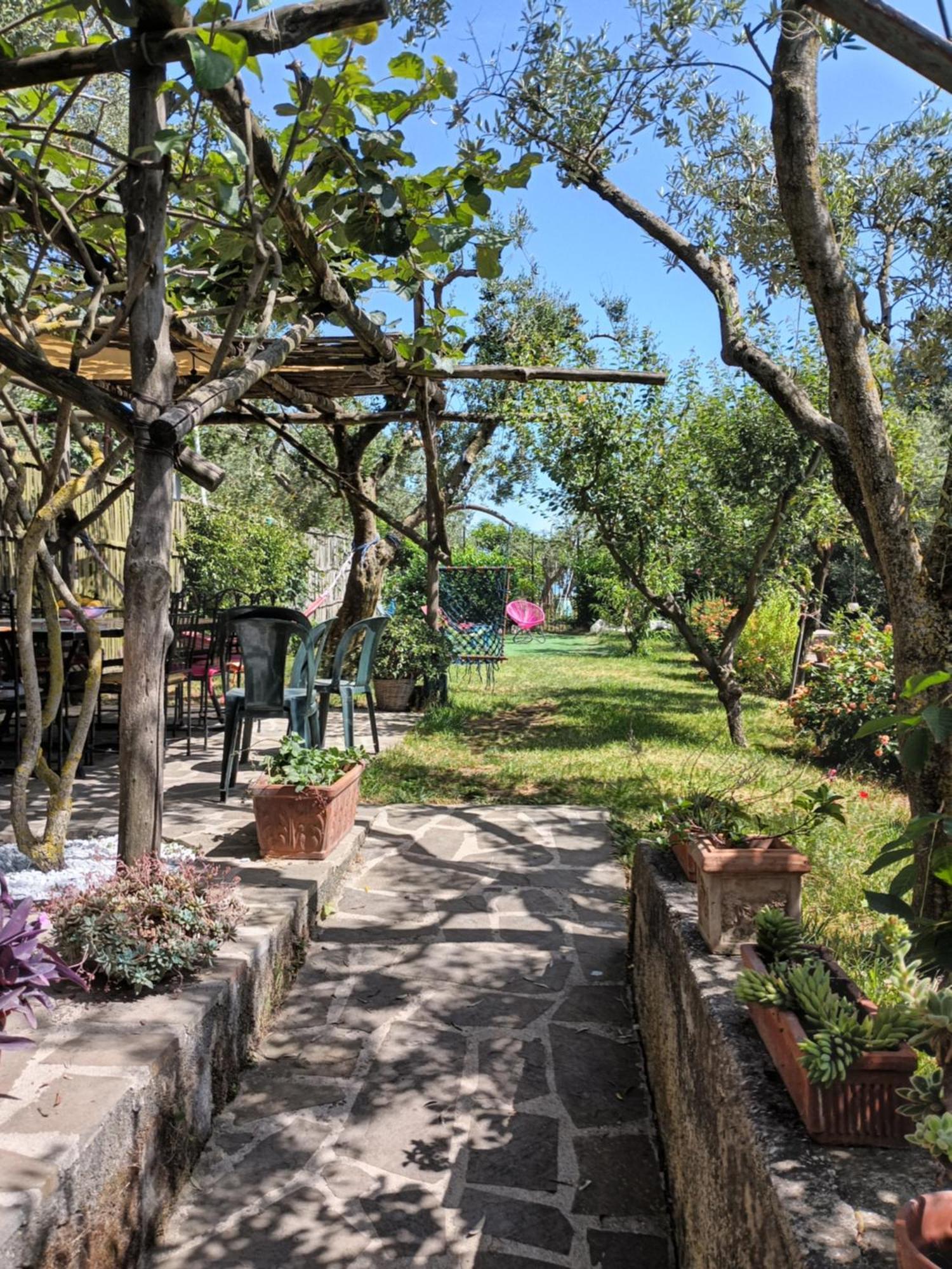 Amalfi Coast, Positano, Sorrento, Capri, Garden, Villa Carcara Colli di Fontanelle Exterior foto