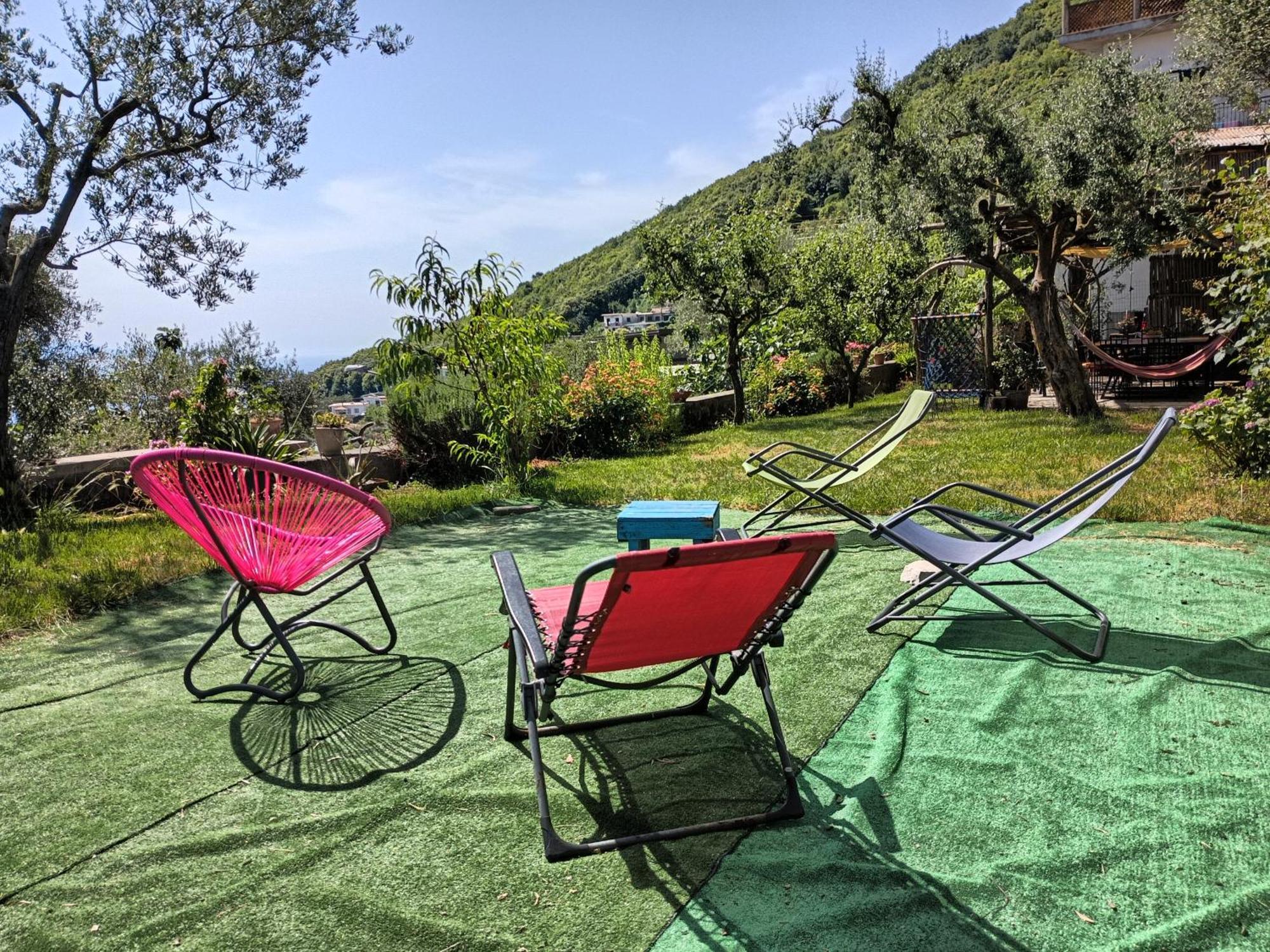 Amalfi Coast, Positano, Sorrento, Capri, Garden, Villa Carcara Colli di Fontanelle Exterior foto